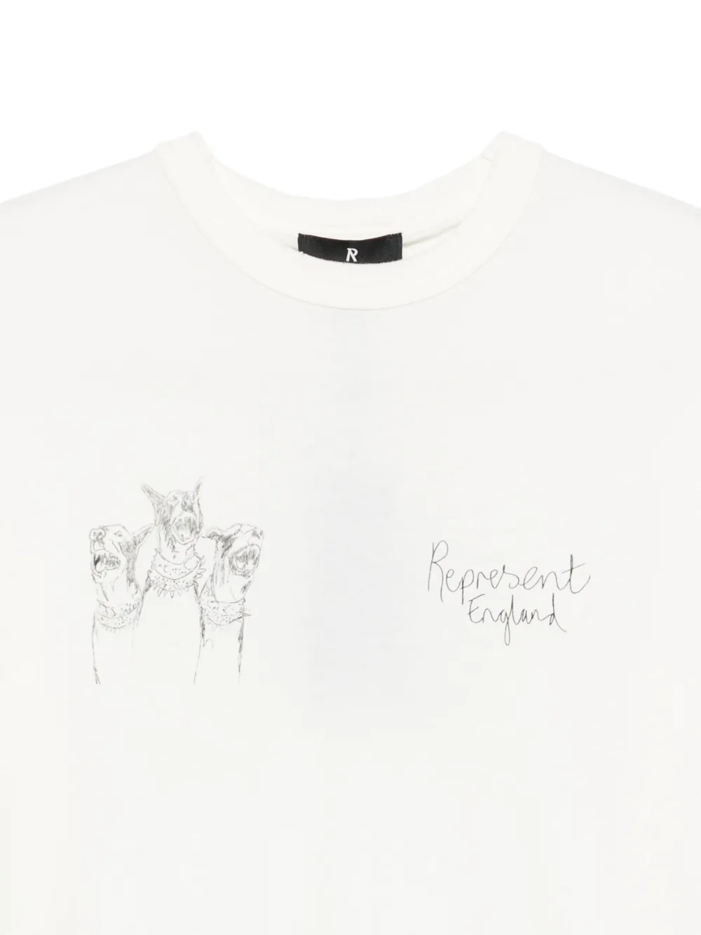 Represent Printed T-shirt In White