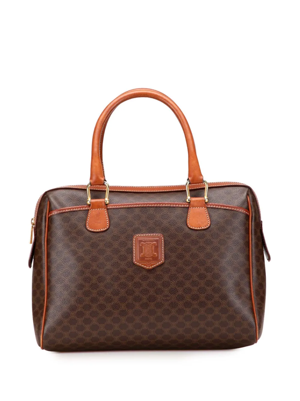 Celine Pre-Owned 1997 Macadam Coated Canvas handbag | Brown | Image 1