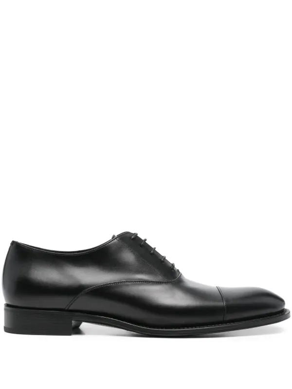 Saint Laurent Lace-up Loafers in Black