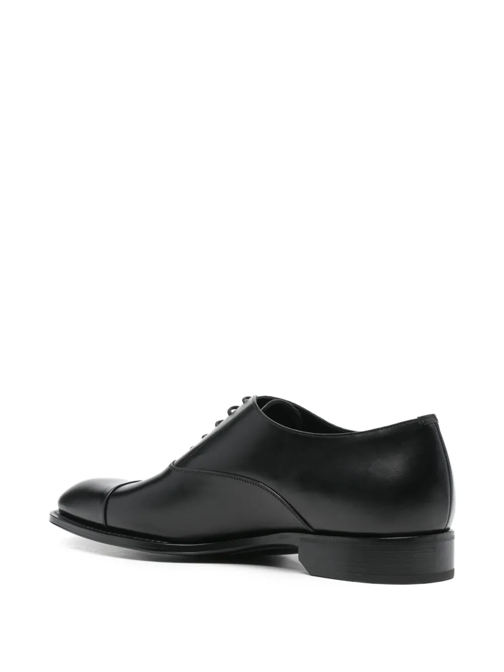 Saint Laurent Loafers met veters Zwart