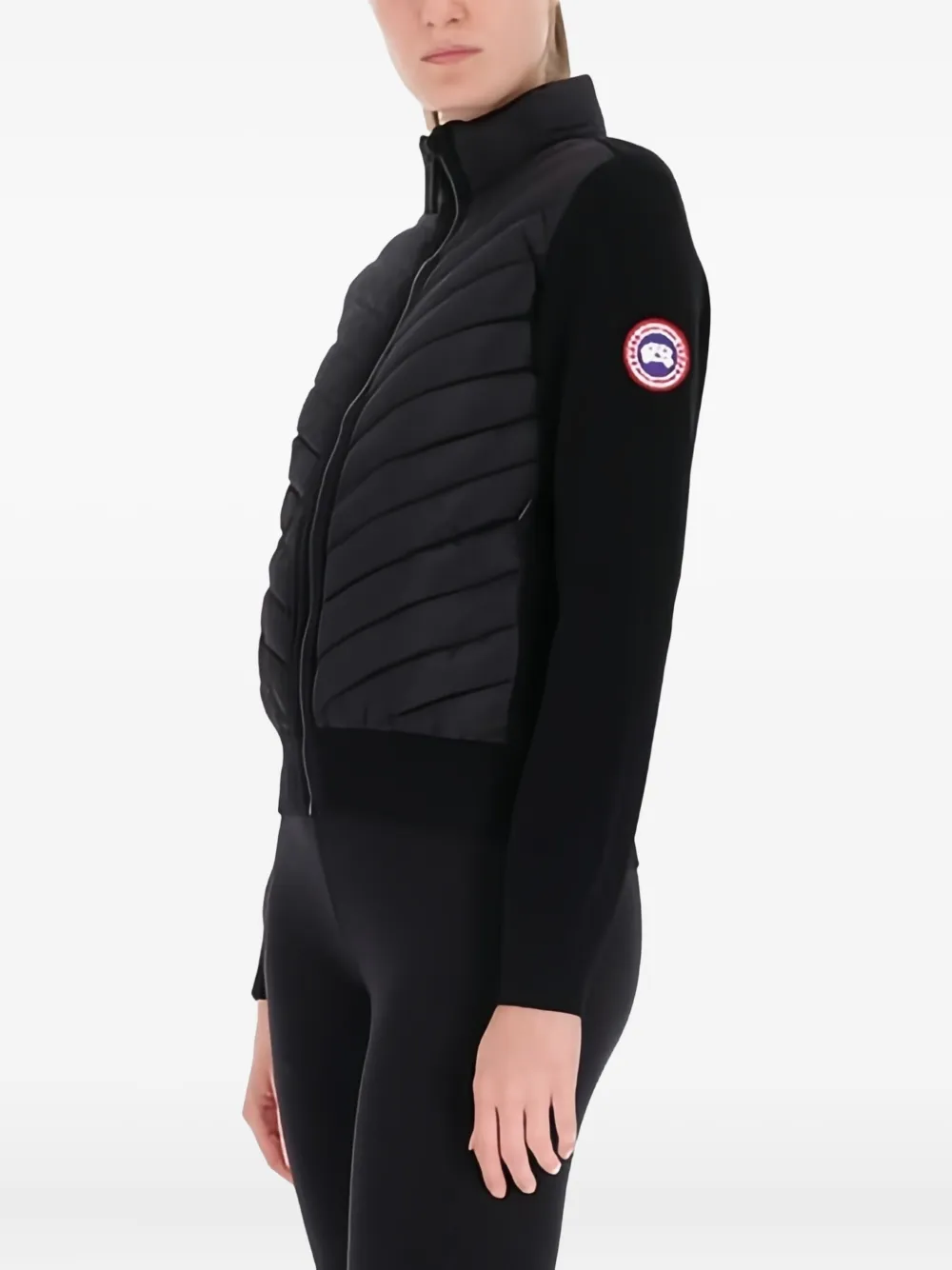 Canada Goose Down-merino Wool Hybridge Hybrid Jacket In Blue