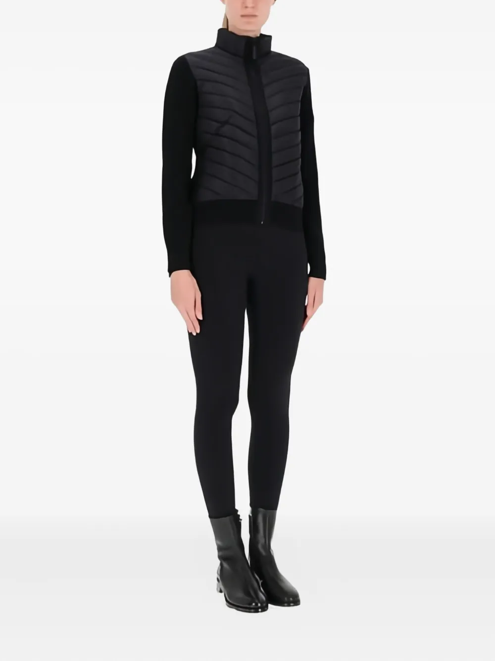 Canada Goose Down-merino Wool Hybridge Hybrid Jacket In Blue