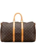 Louis Vuitton Pre-Owned 2003 Monogram Keepall Bandouliere 45 travel bag - Brown