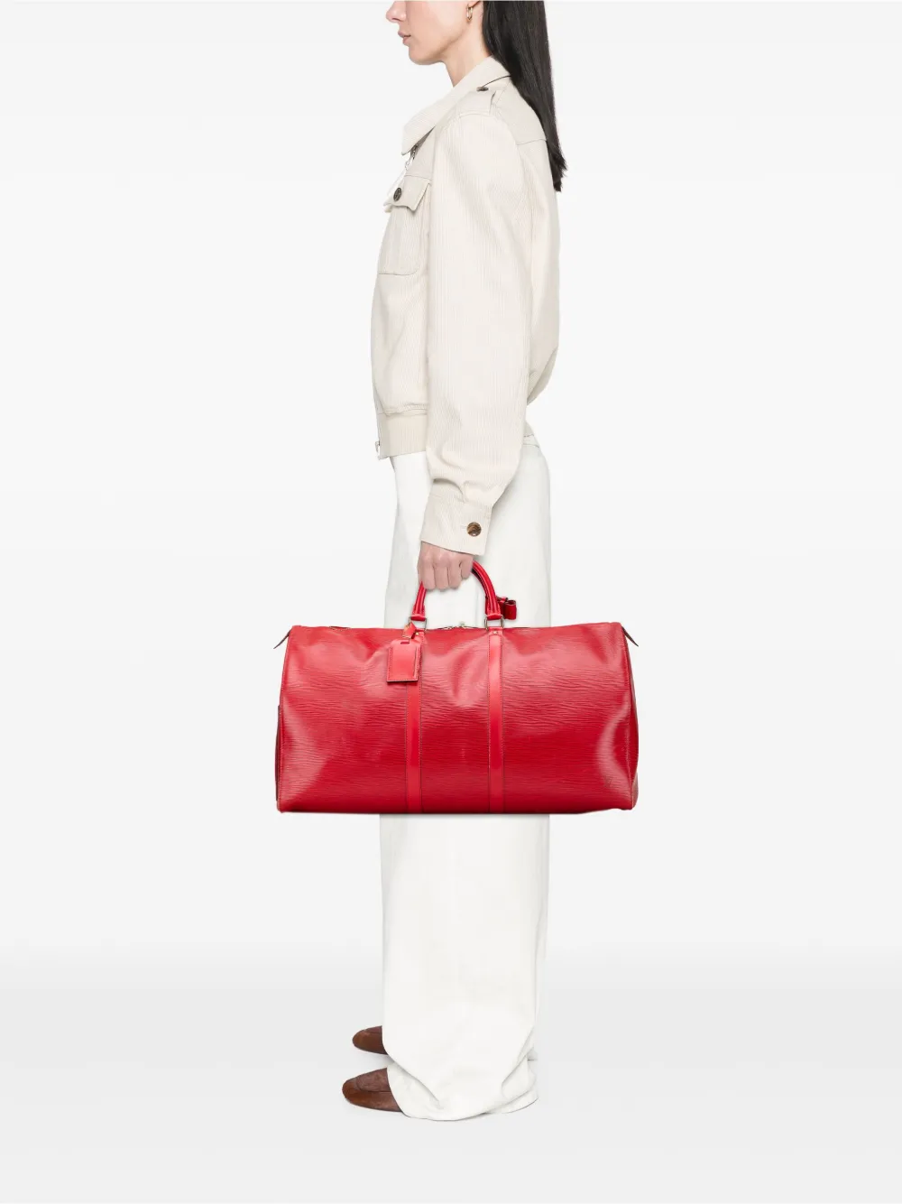 Louis Vuitton Pre-Owned 1995 Epi Keepall 55 travel bag | Pre-Owned | Image 2
