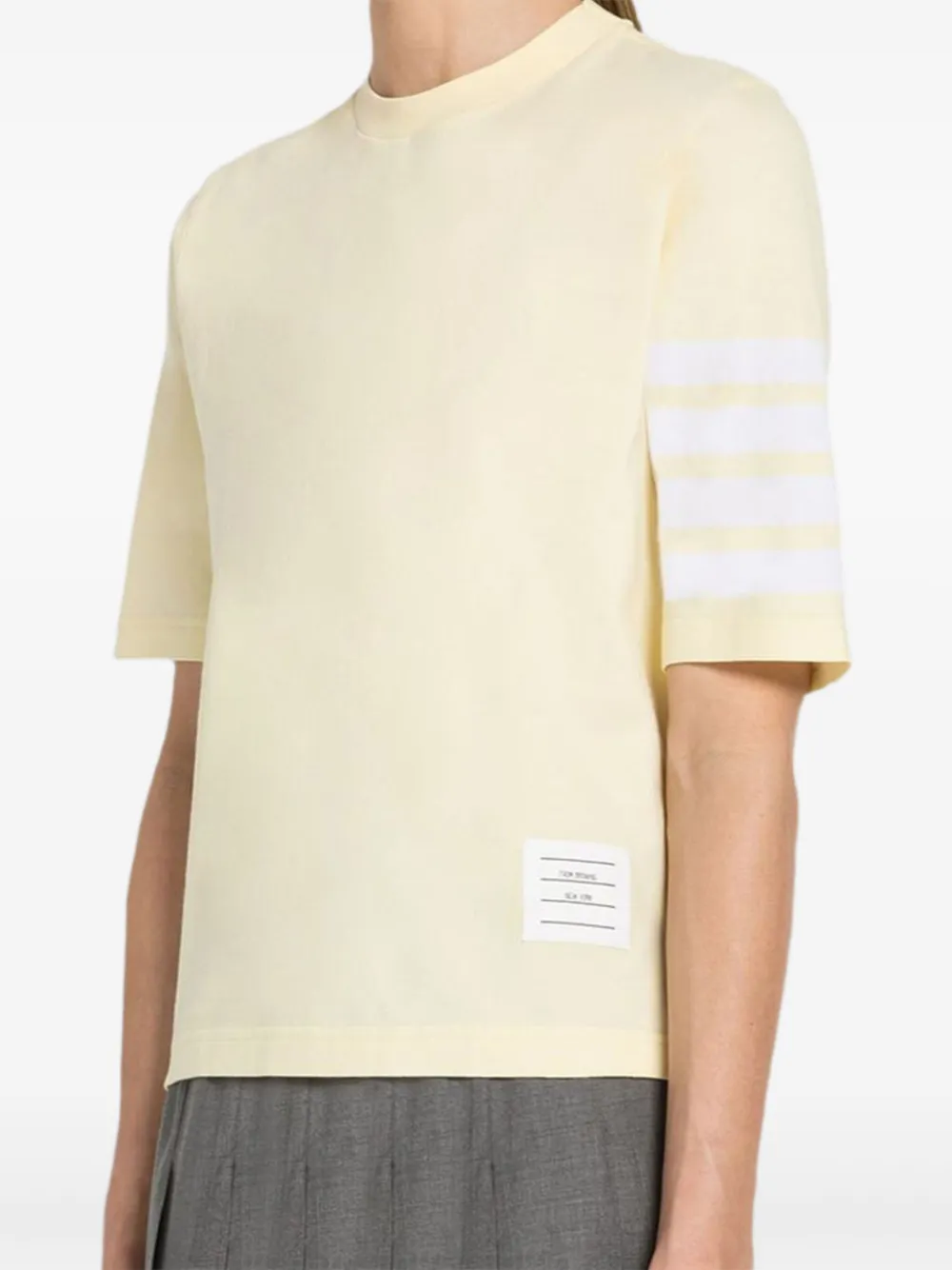 Thom Browne  short-sleeve four bar tee T-shirt | T-Shirts & Jersey Shirts | Image 2