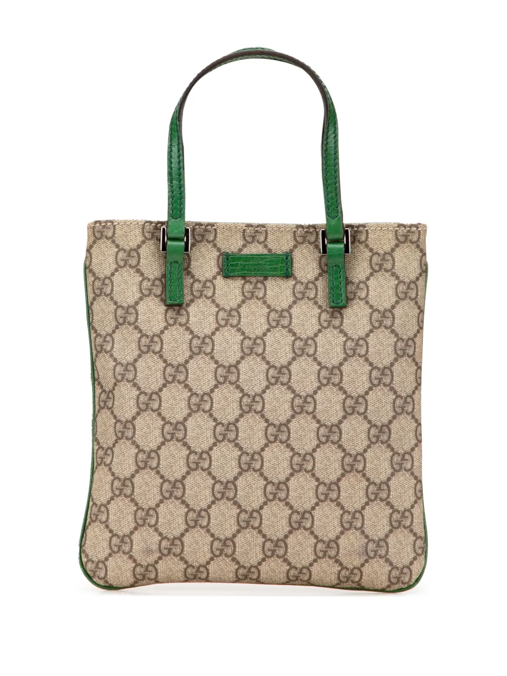 Pre-owned Gucci 2000-2015 Gg Supreme Handbag In Brown