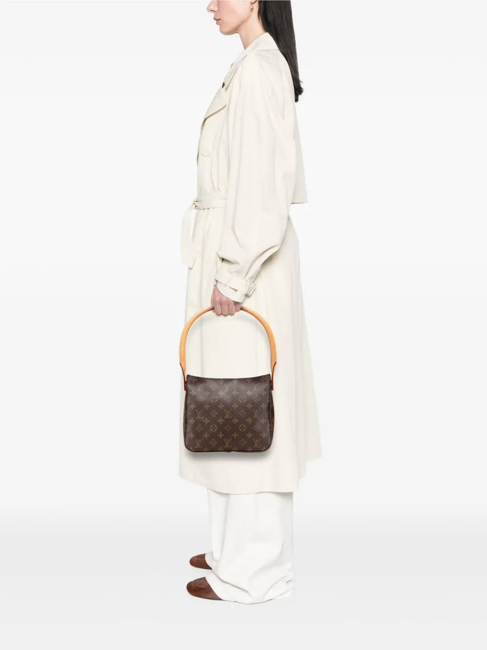 Louis Vuitton Pre-Owned 2001 Monogram Looping MM shoulder bag | Pre-Owned | Image 2