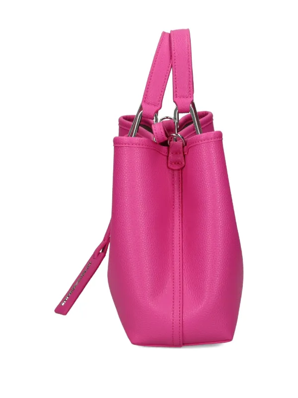 Emporio Armani Small MyEA double-handle Tote Bag | Pink | FARFETCH