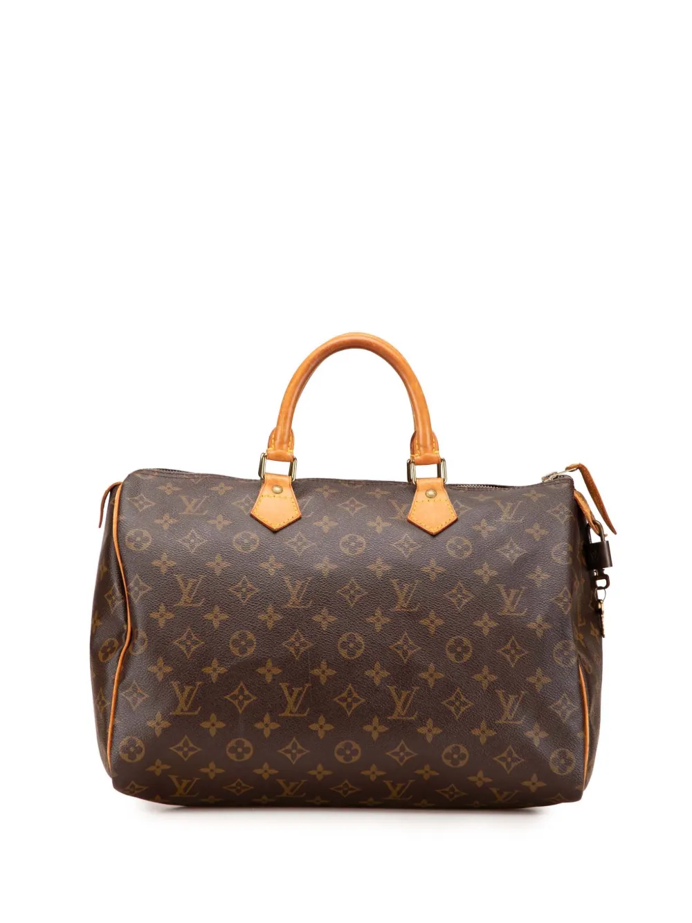 Louis Vuitton Pre-Owned 1992 モノグラム スピーディ 35 ボストンバッグ - ブラウン Louis Vuitton Pre-Owned 1992 モノグラム スピーディ 35 ボストンバッグ - ブラウン