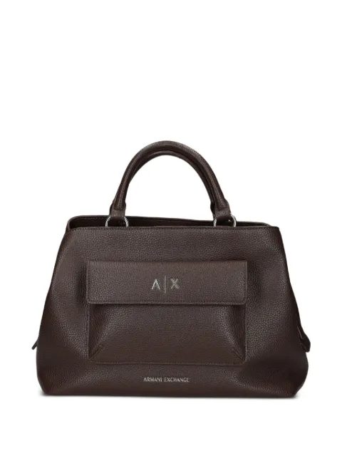 Armani Exchange pocket-detail tote bag