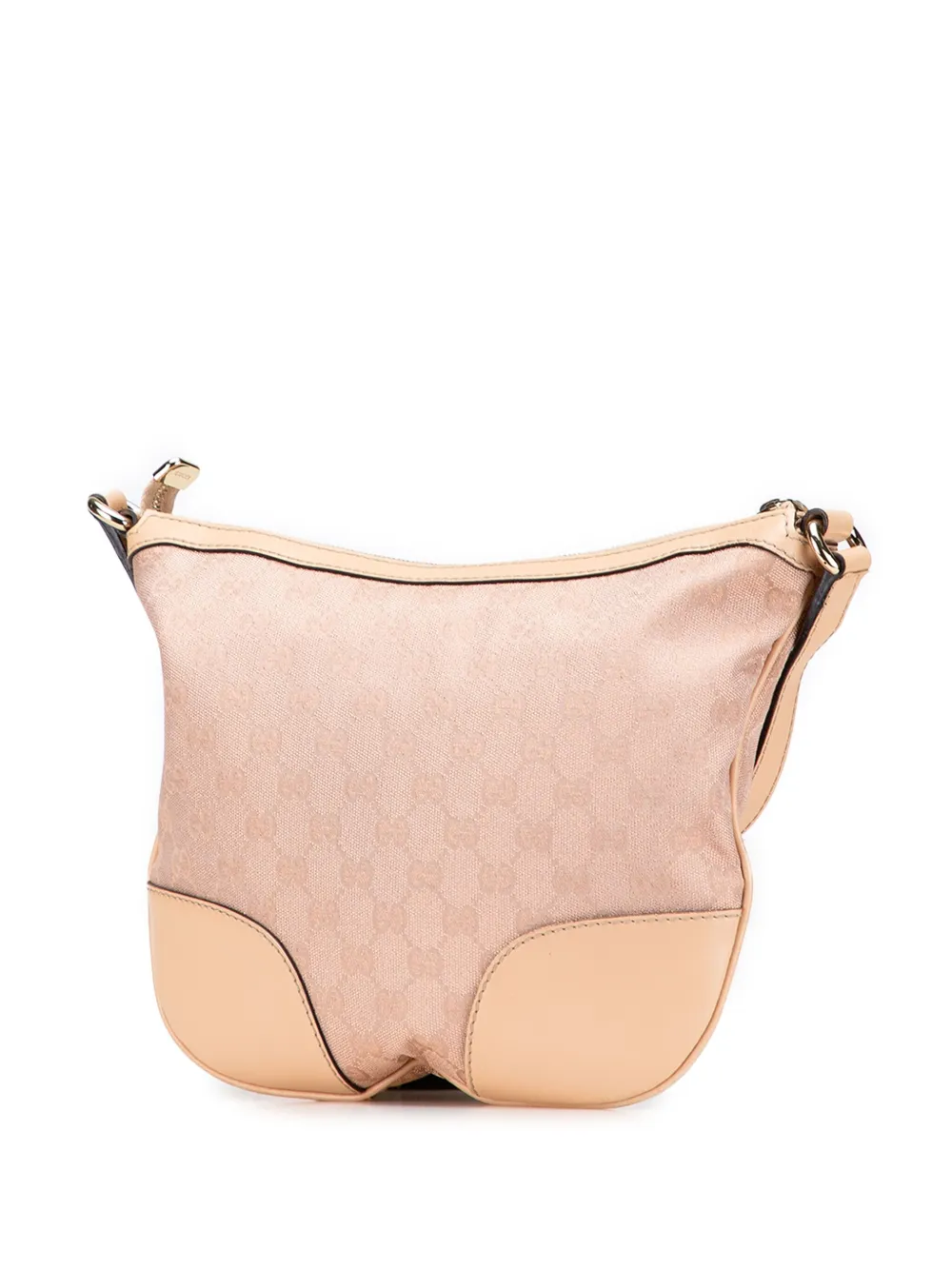 Pre-owned Gucci 2000-2015 Gg Canvas Lovely Crossbody Bag In Pink