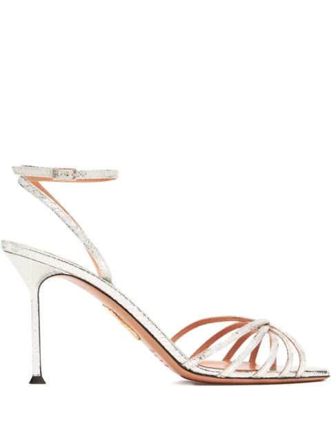 Aquazzura 85mm leather sandals