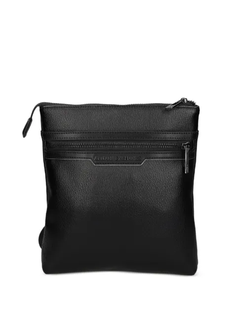 Armani Exchange zip-fastening messenger bag