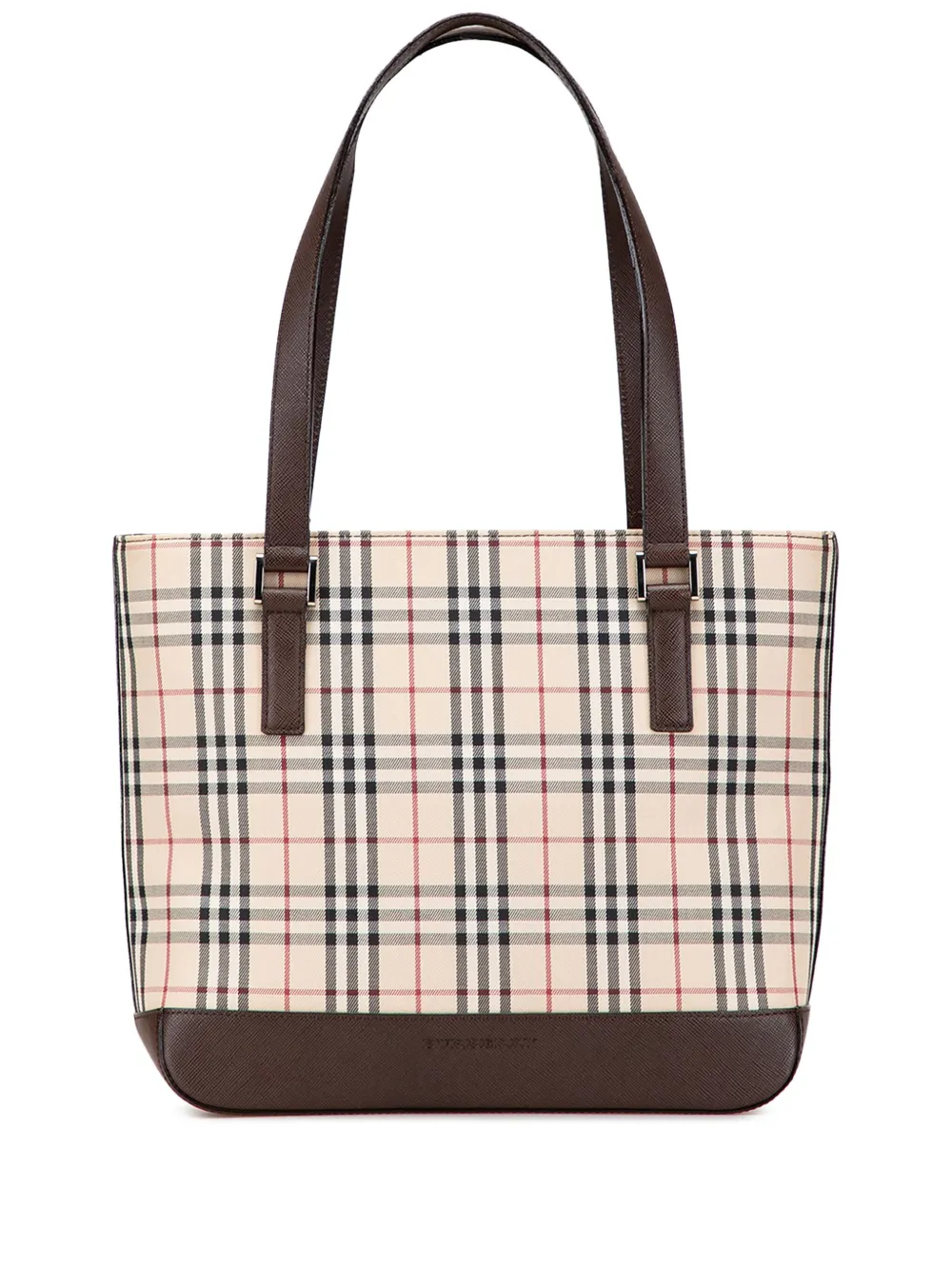 Burberry Pre-Owned 2000-2017 House Check Canvas tote bag | Brown | Image 1
