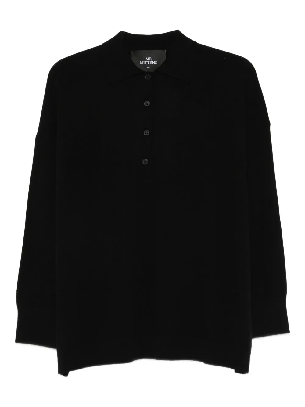 Mr Mittens Gigi Pullover Mit Polokragen In Black