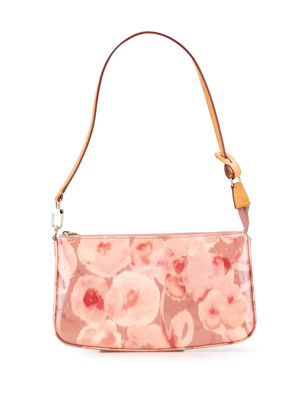 Louis Vuitton Pre-Owned 2013 Monogram Vernis Ikat Pochette Accessoires shoulder bag | Pink | Image 1