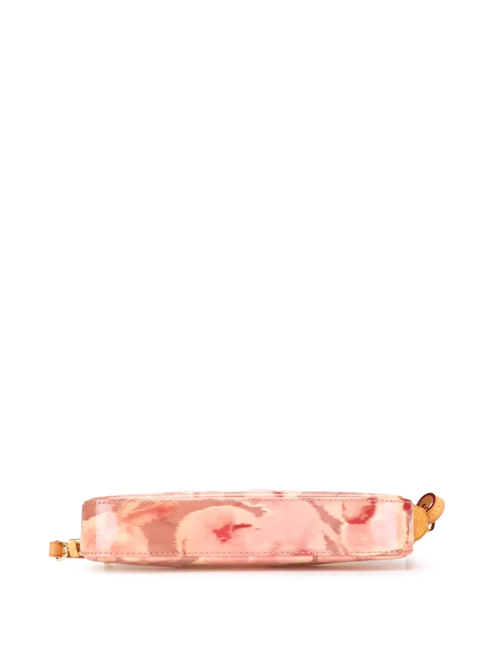 Pre-owned Louis Vuitton 2013 Monogram Vernis Ikat Pochette Accessoires Shoulder Bag In Pink