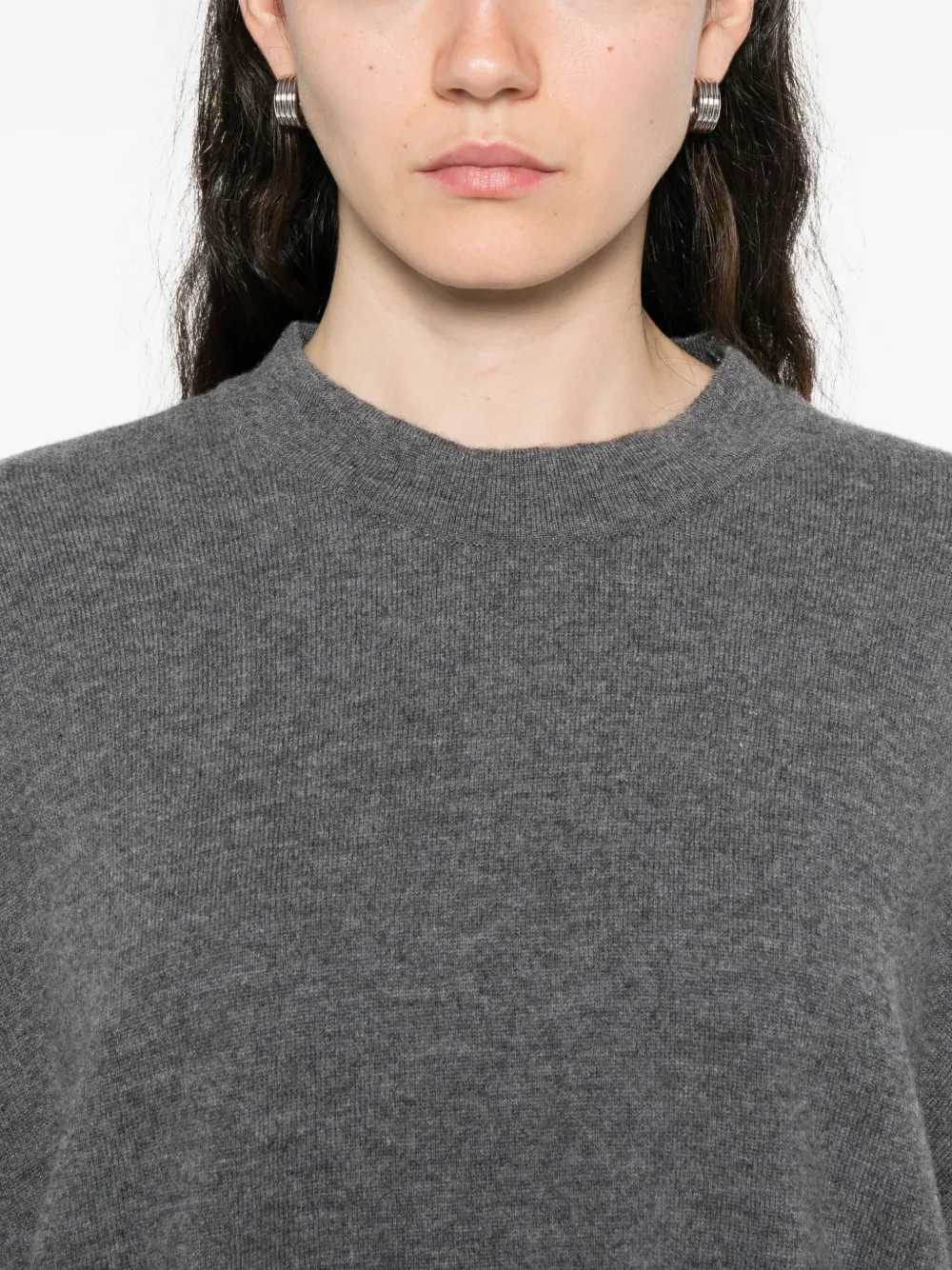 Mr Mittens Mia Round-neck Short-sleeve T-shirt In Gray
