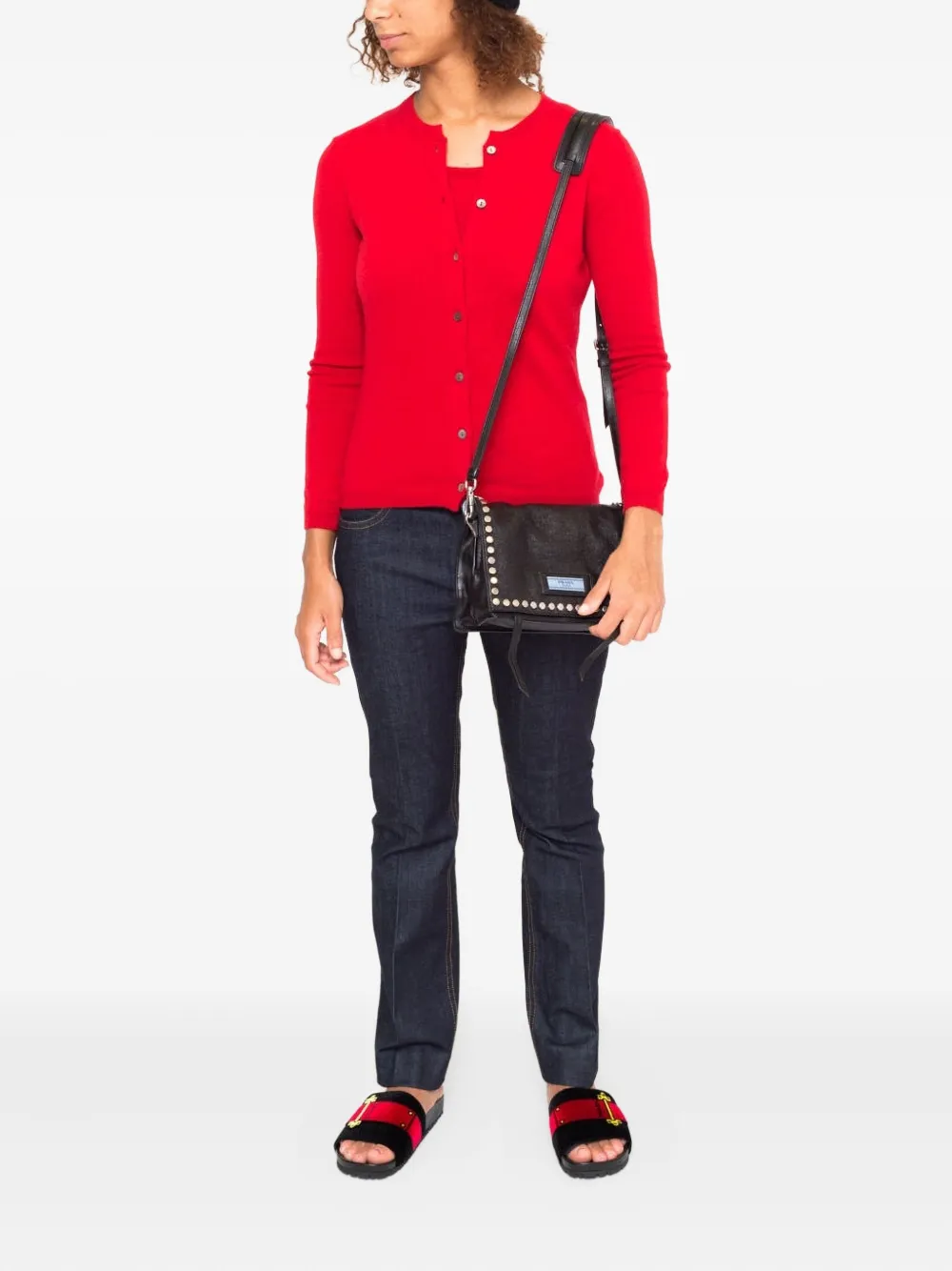 LA ROSE buttoned cashmere cardigan | Cardigans | Image 2