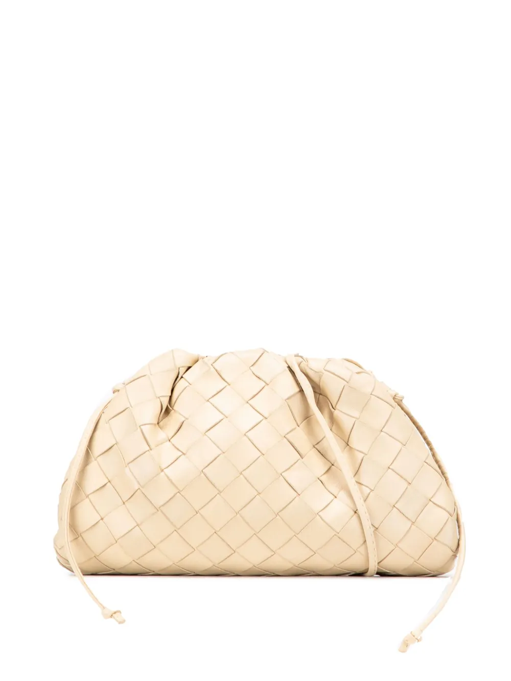 Bottega Veneta Pre-Owned 2012-2025 Nappa Intrecciato The Mini Pouch crossbody bag | Brown | Image 1