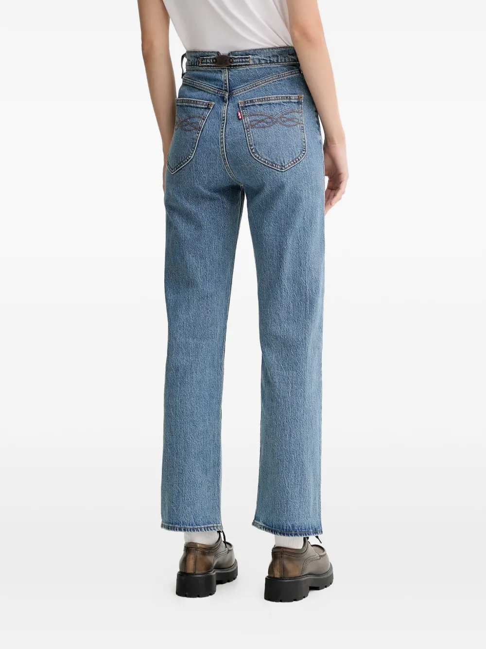 Levi's Jeans met knopen Blauw