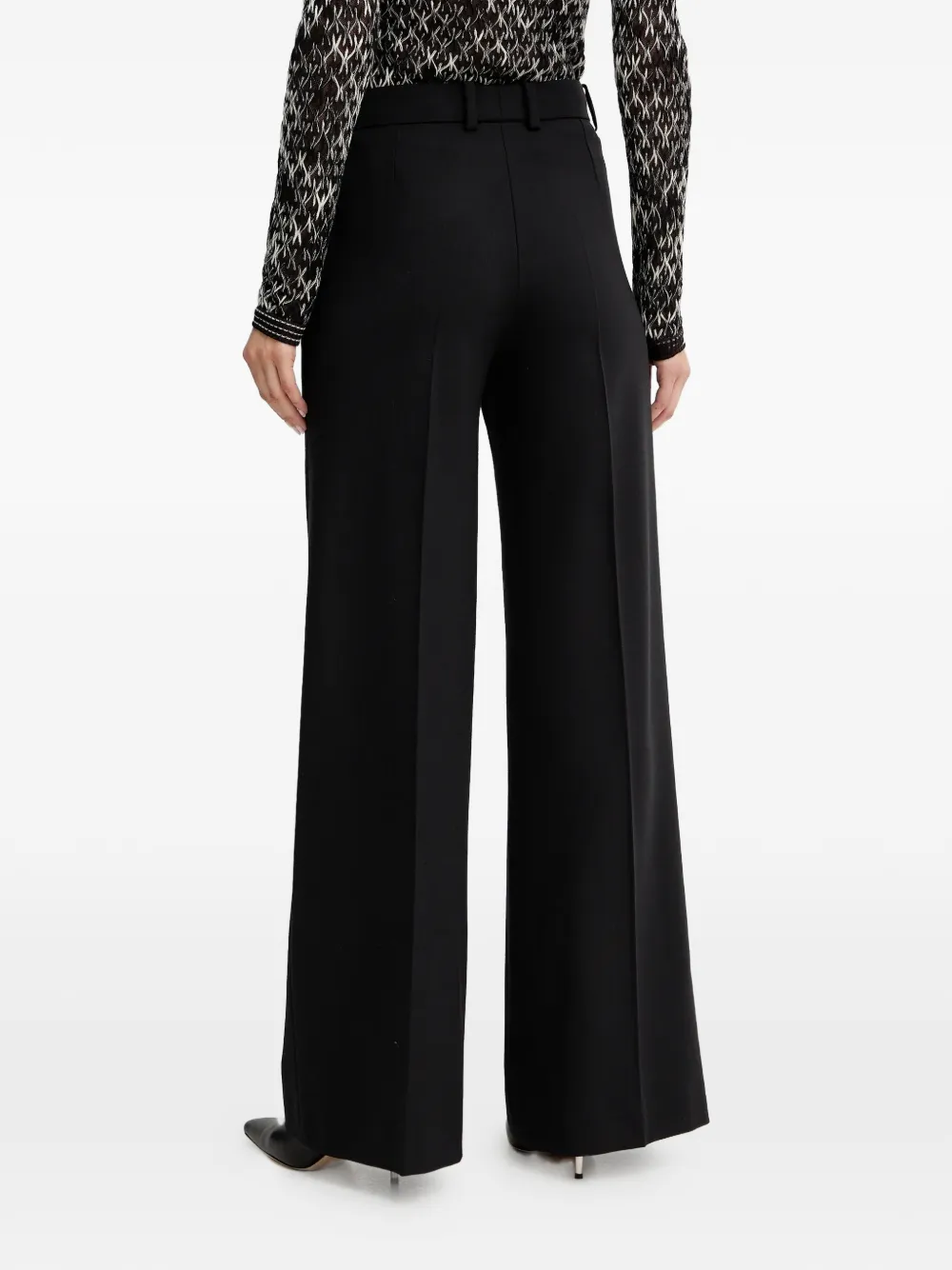  Luisa Spagnoli Button-fastening Trousers - Black 