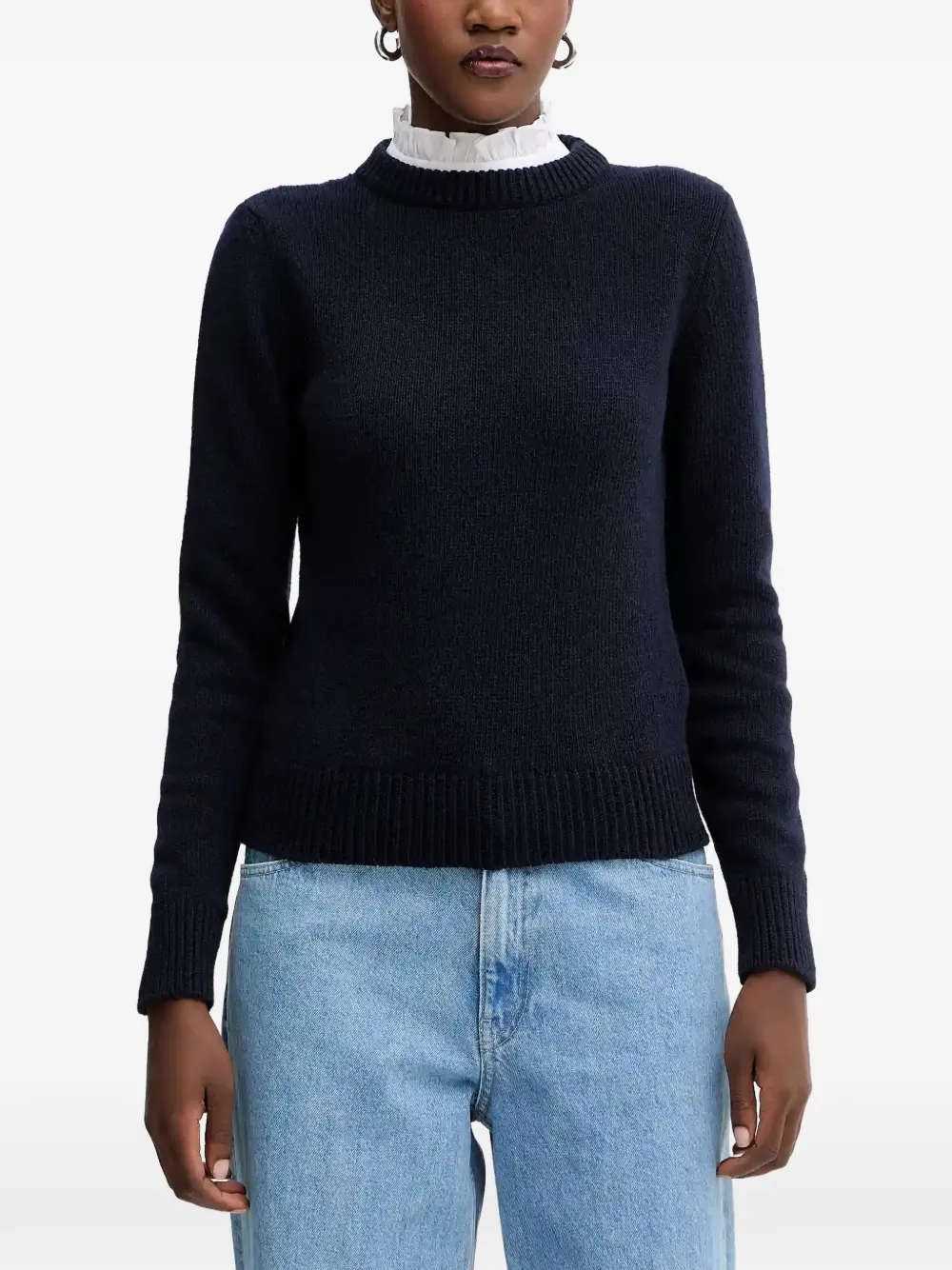 LUISA SPAGNOLI crew-neck sweater - Blu