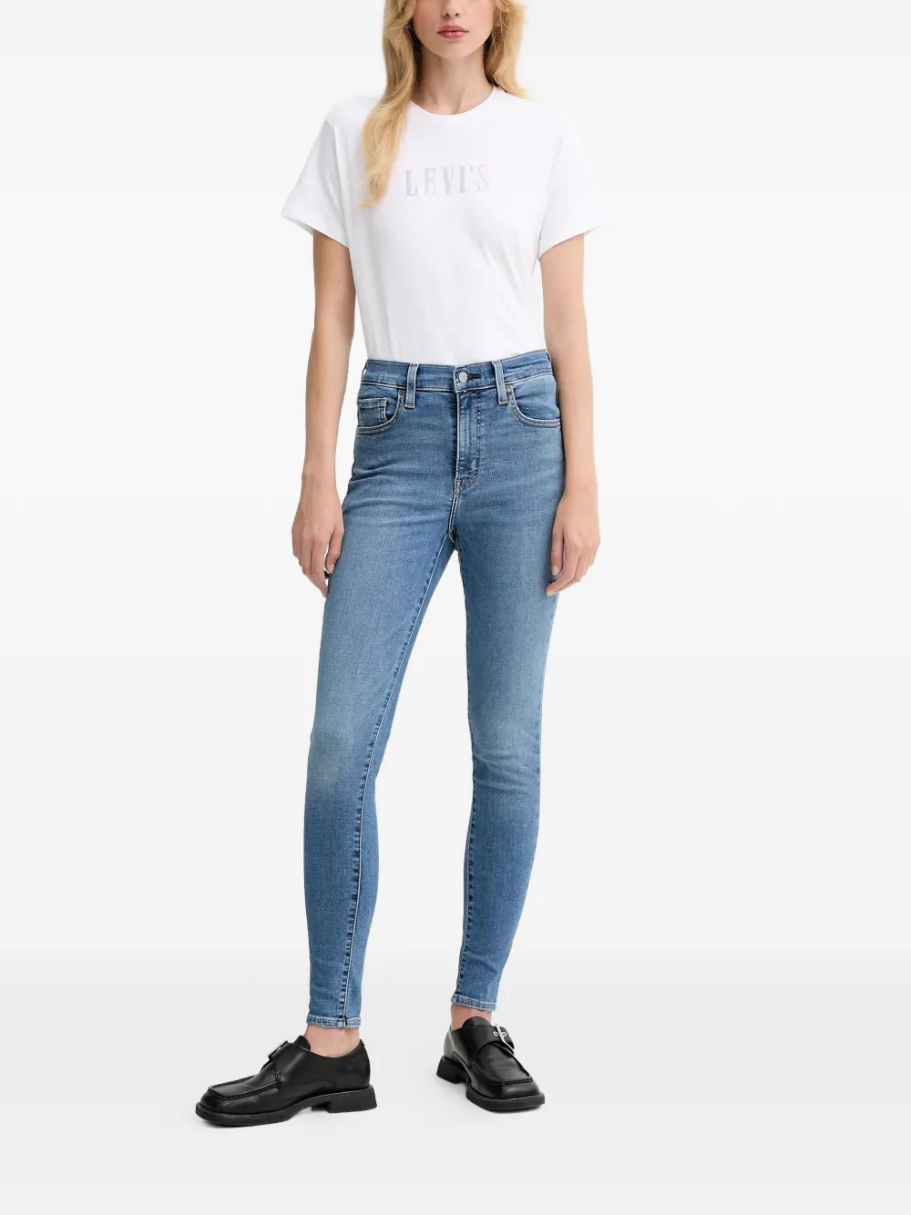 Levi's 720 jeans met zak Blauw