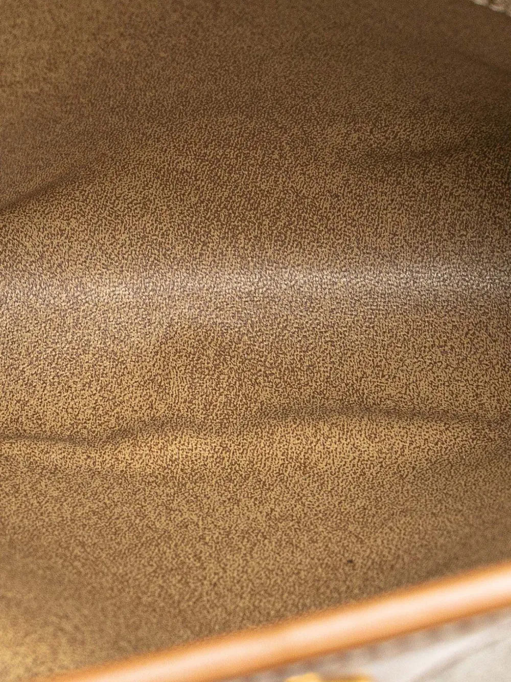 Pre-owned Dior 20th Century Honeycomb Coated Canvas Crossbody Bag In Brown