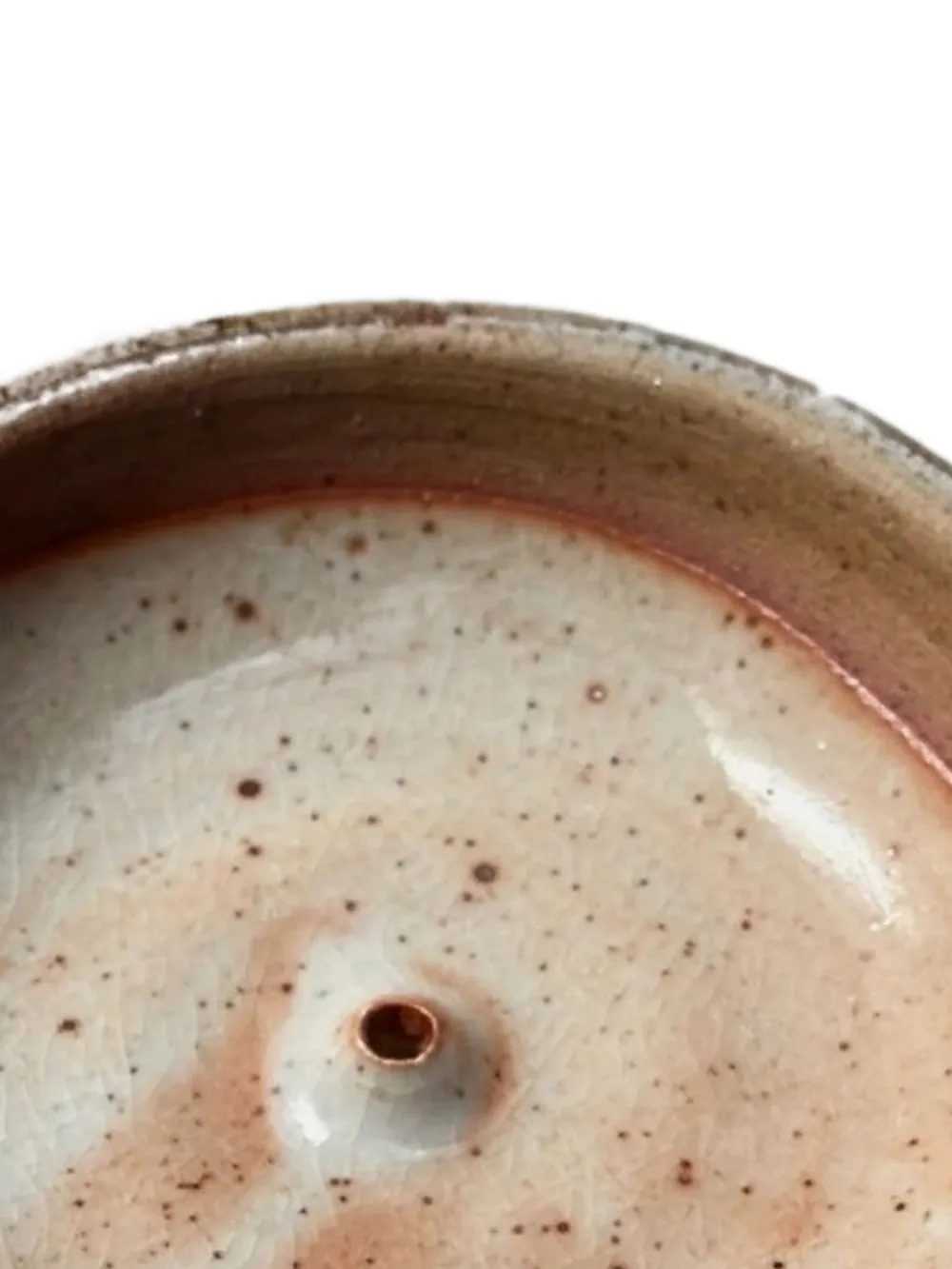 Incausa wood-fired speckled incense holder | Incense & Candle Accessories | Image 2