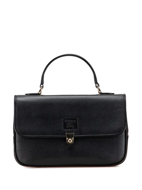 Burberry Pre-Owned شنطة يد جلد من القرن الـ 20