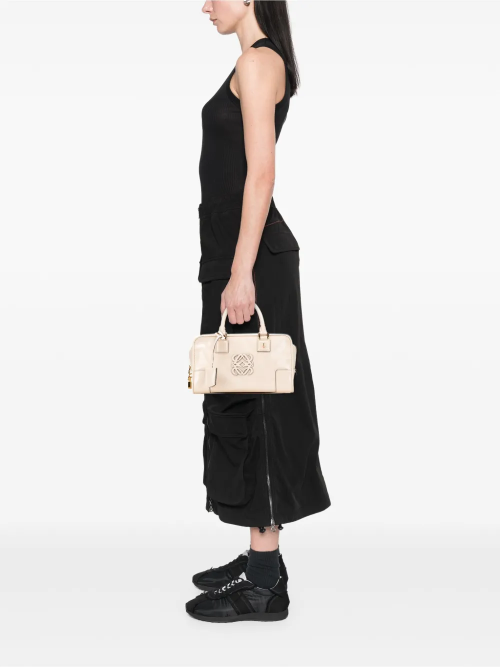 Loewe Pre-Owned 2009 Patent Amazona 28 handbag | Pre-Owned | Image 2
