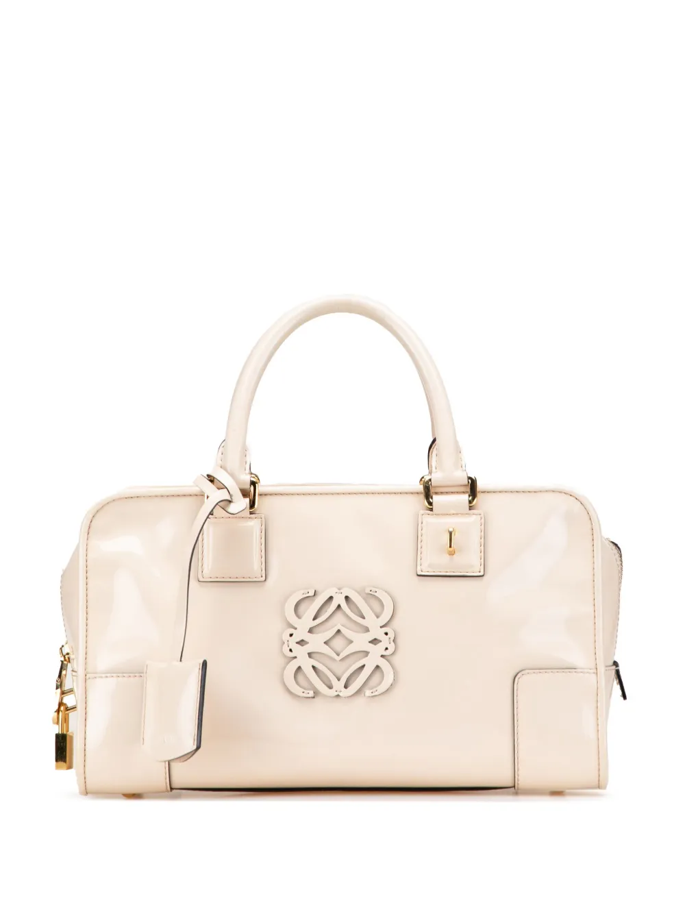Loewe Pre-Owned 2009 Patent Amazona 28 handbag | Brown | Image 1