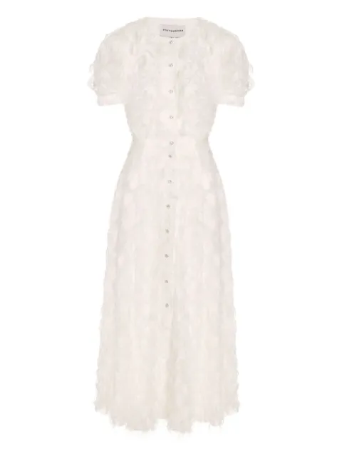 POST MERIDIEM button-up midi dress