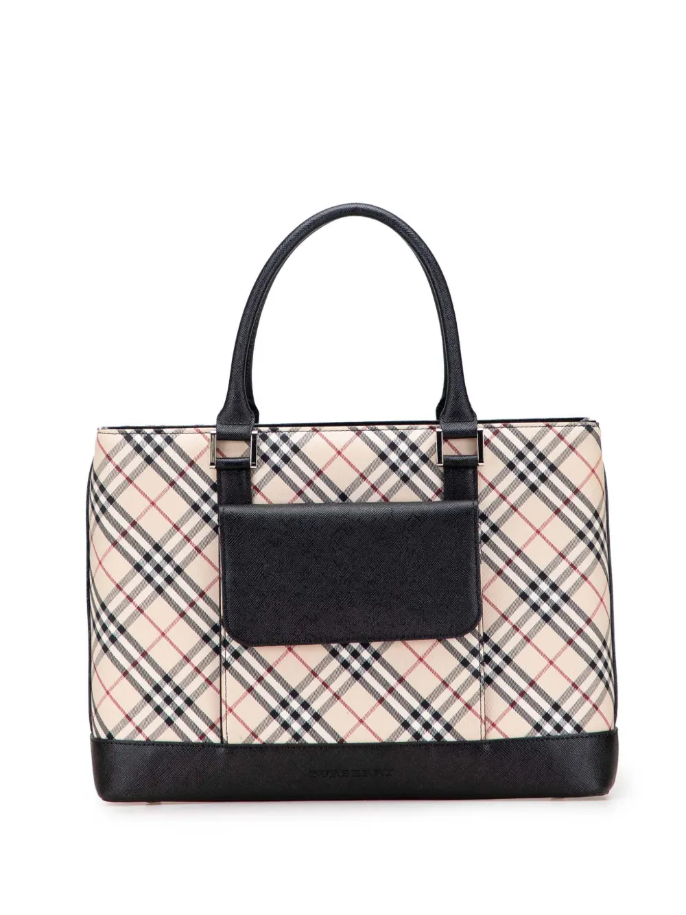 Burberry Pre-Owned 2000-2017 Nova Check Canvas tote bag | Brown | Image 1