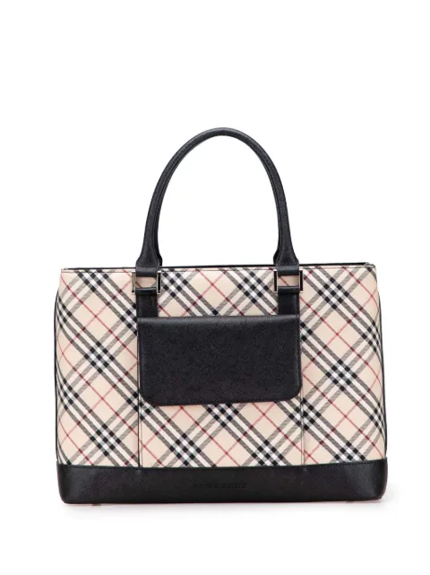 Burberry Pre-Owned 2000-2017 Nova Check Canvas tote bag