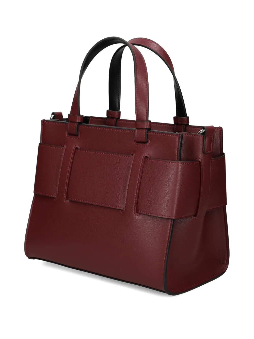 Armani Exchange Shopper met logoplakkaat Rood