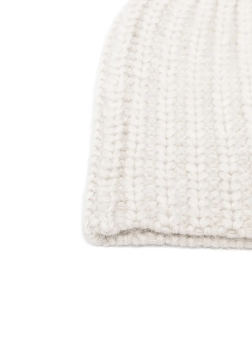 Warm-me Chunky-knit Beanie In White