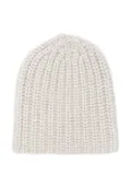 Warm-Me chunky-knit beanie - White