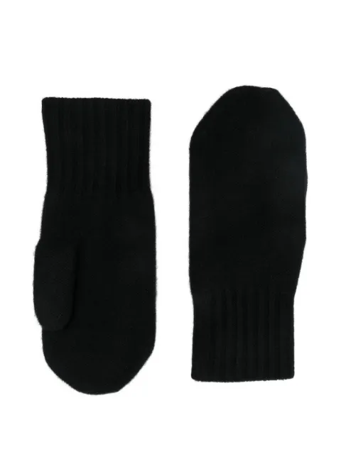 Warm-Me ribbed cuff mittens
