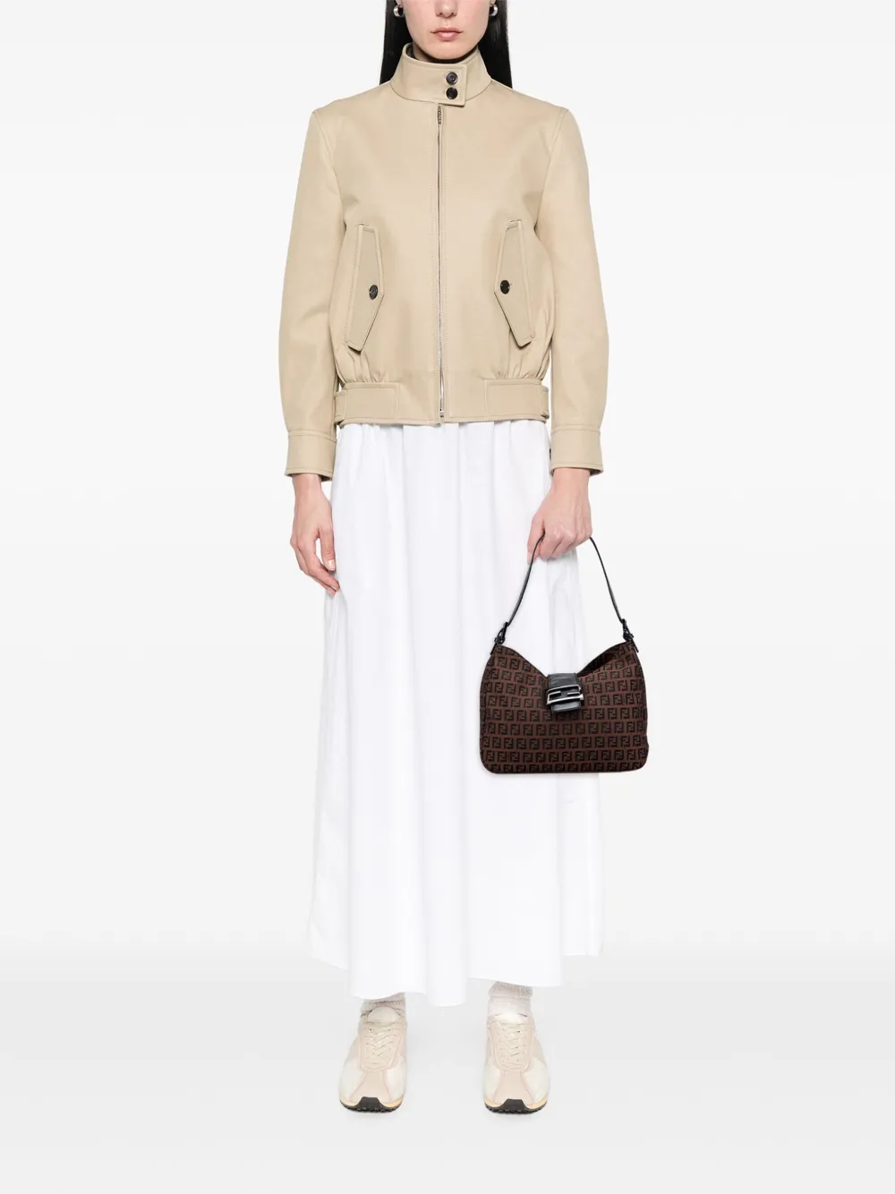 Fendi Pre-Owned 2000-2010 Zucchino Canvas shoulder bag | Pre-Owned | Image 2