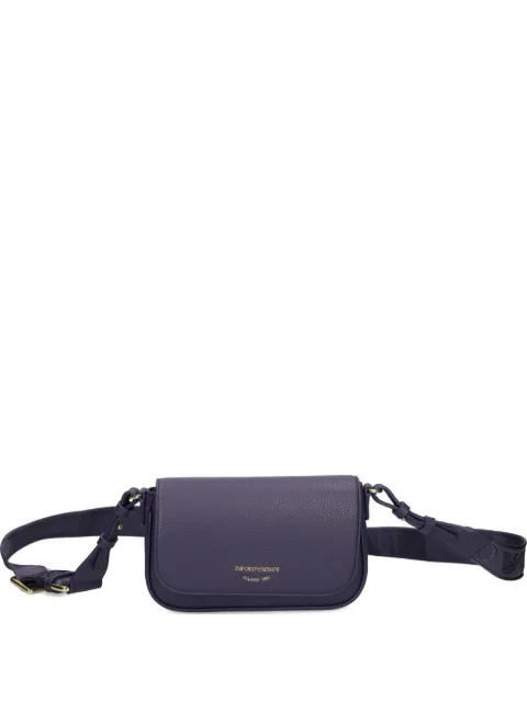 Ea7 Emporio Armani logo-stamp mini bag