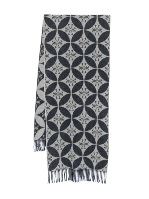 Jacob Cohën geometric-pattern scarf