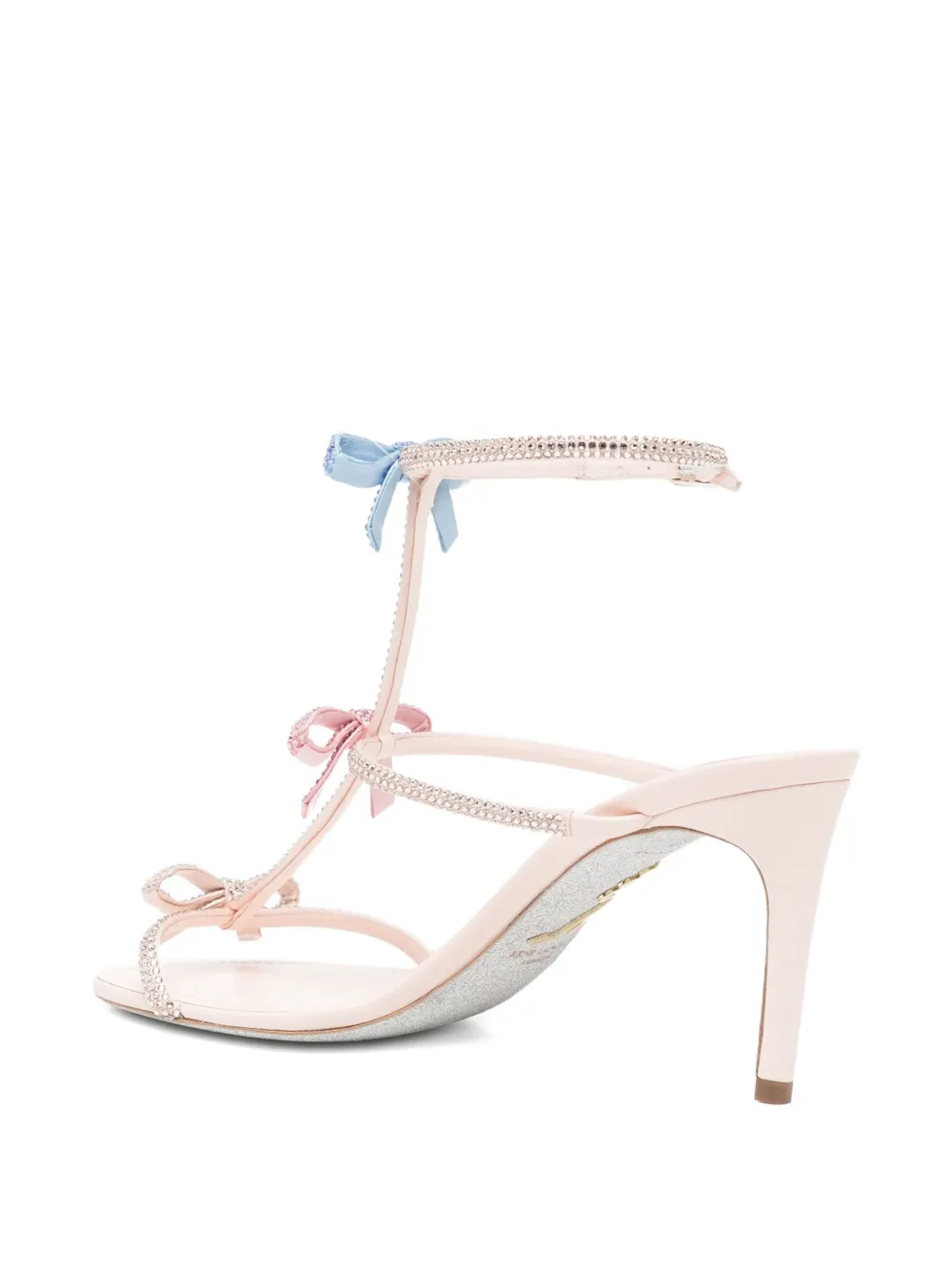 René Caovilla 105 mm Caterina sandalen Roze