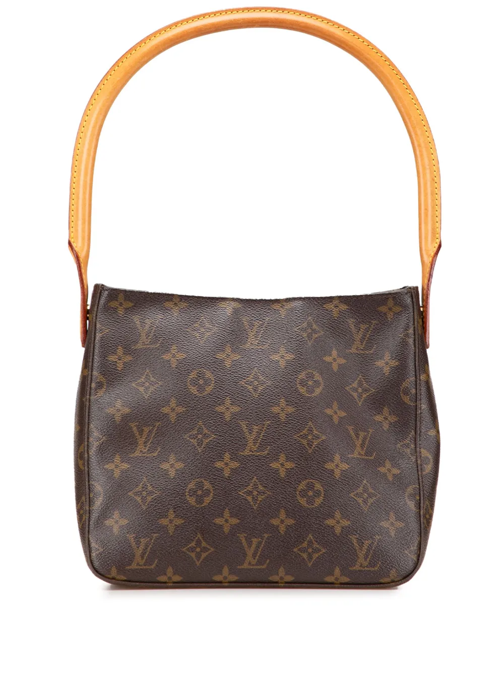 Louis Vuitton Pre-Owned 2002 モノグラム ルーピング MM ショルダーバッグ - ブラウン Louis Vuitton Pre-Owned 2002 モノグラム ルーピング MM ショルダーバッグ - ブラウン