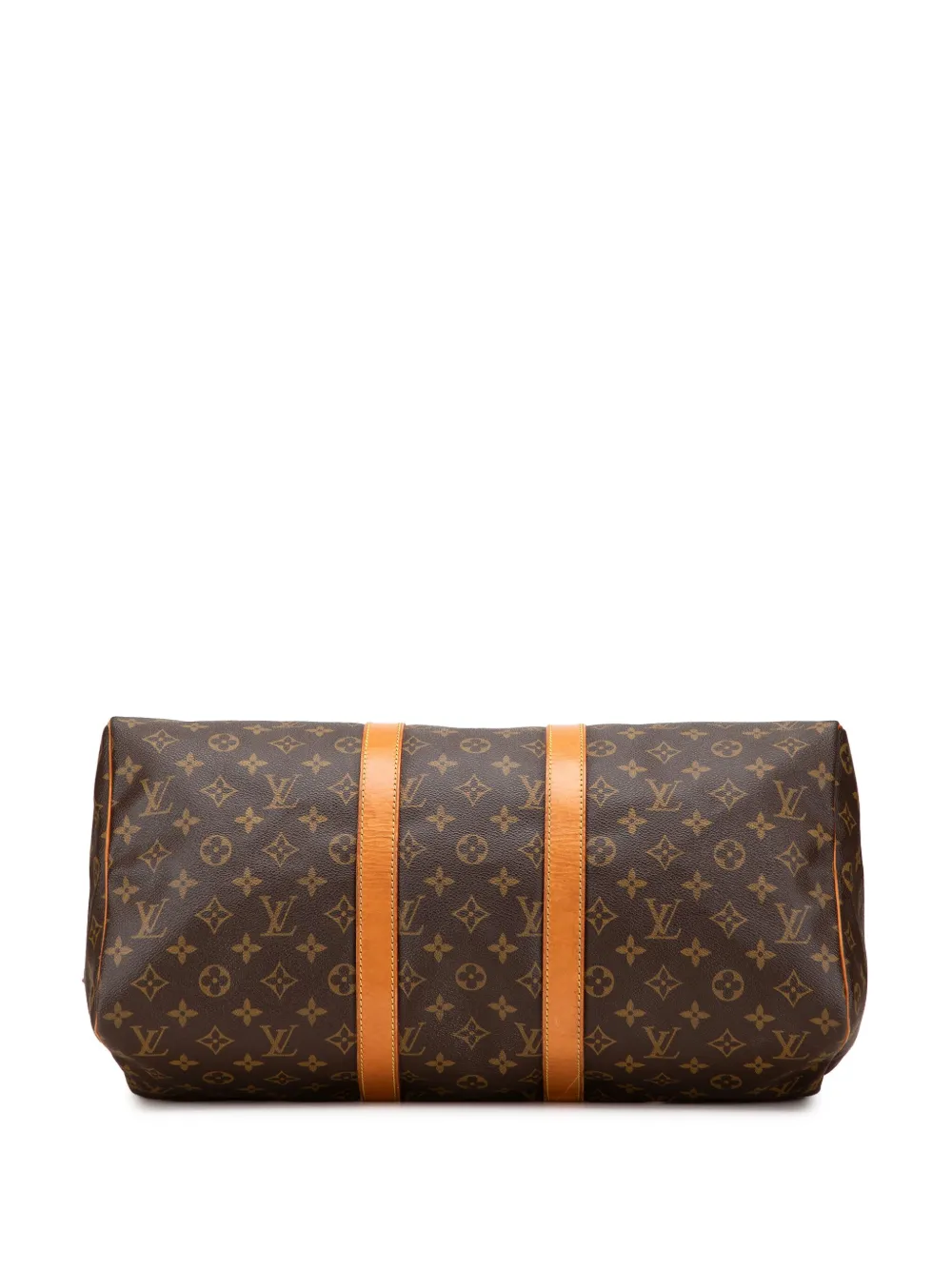 Pre-owned Louis Vuitton 1994 Monogram Keepall 45 Travel Bag In Brown
