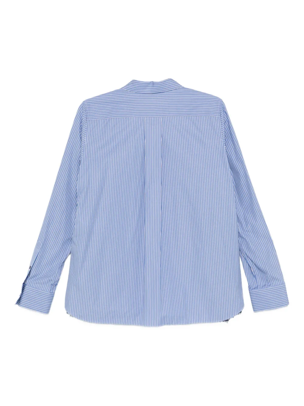 Sacai striped shirt - Blauw