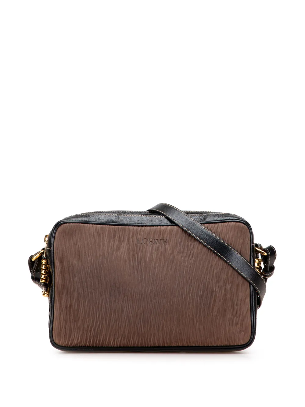 Loewe Pre-Owned 20th Century Leather Velazquez Twist crossbody bag | Black | Image 1