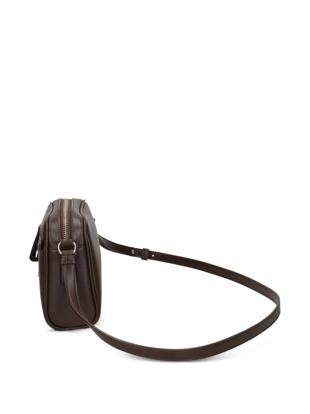 Armani Exchange Crossbodytas met slotdetail Bruin