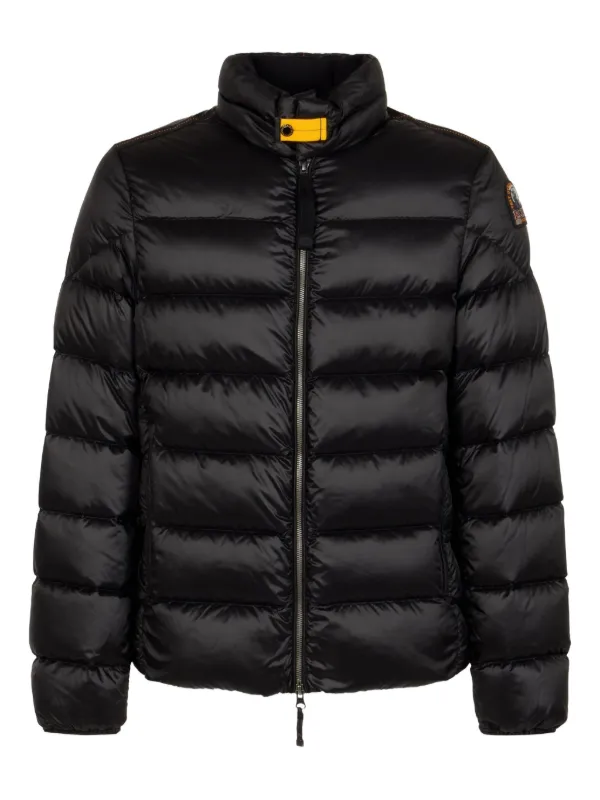 Parajumpers logo-patch Padded Jacket | Black | FARFETCH